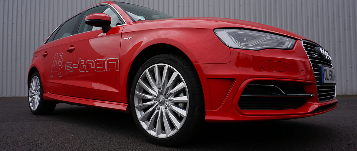 Essai conso Audi A3 Sportback e-tron : 3,3 litres / 100 km