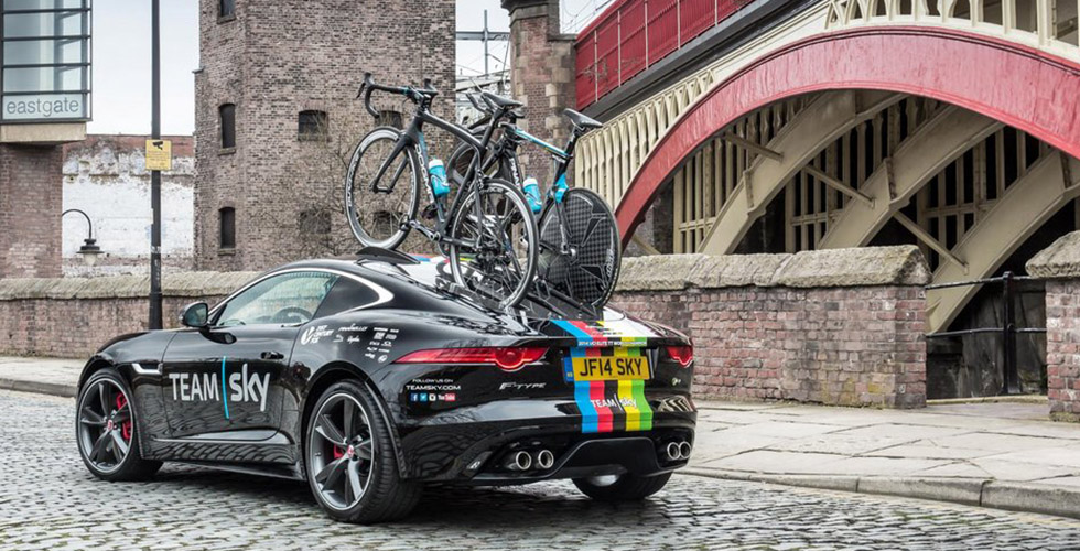 Une Jaguar F-Type spéciale pour Team Sky