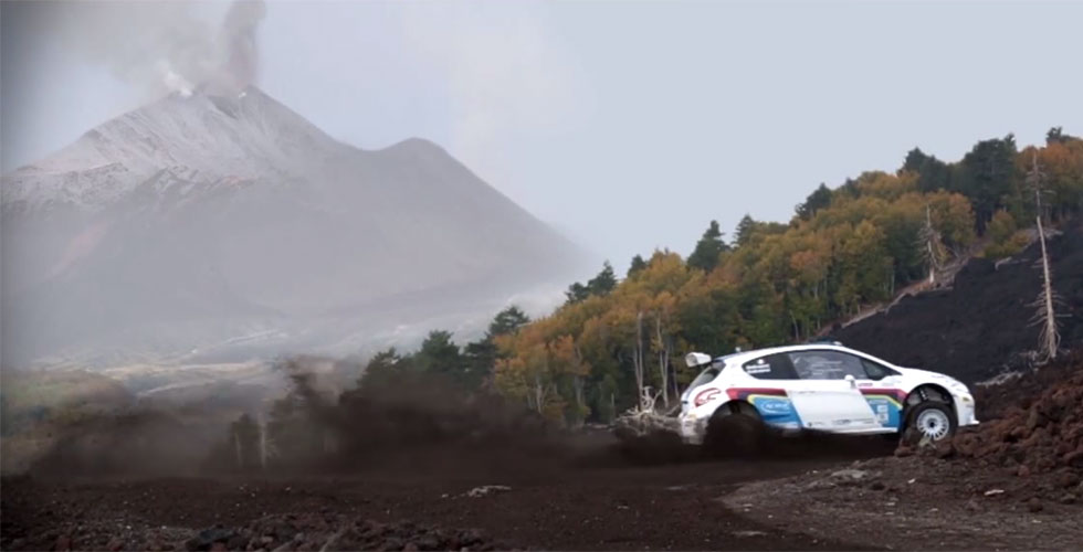 Peugeot affronte l’Etna !