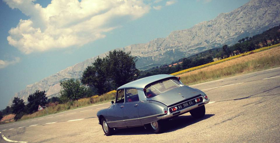 La Nationale 7 en Citroën DS