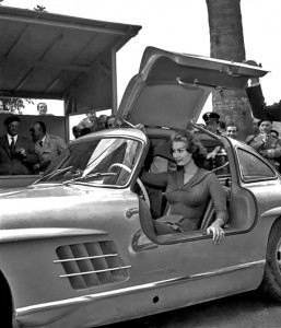 Rally del Cinema 1956 - Sophia Loren Mercedes 300SL Gullwing