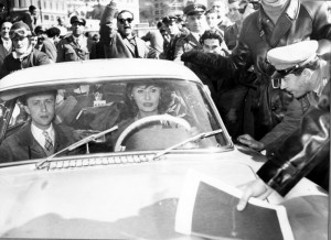 Rally del Cinema 1956 - Sophia Loren Mercedes 300SL Gullwing