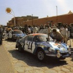 Alpine Renault A110 - Bernard Darniche : Alain Mahe - Rallye du Maroc 1973