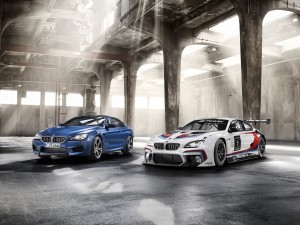 BMW M6 GT3, révélée lors du Salon IAA de Francfort 2015.