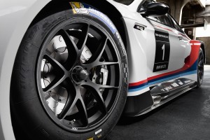 BMW M6 GT3, révélée lors du Salon IAA de Francfort 2015.