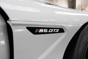 BMW M6 GT3, révélée lors du Salon IAA de Francfort 2015.