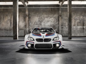 BMW M6 GT3, révélée lors du Salon IAA de Francfort 2015.