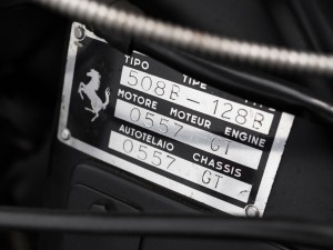 1956 Ferrari 250 GT Berlinetta Competizione 'Tour de France' Scaglietti