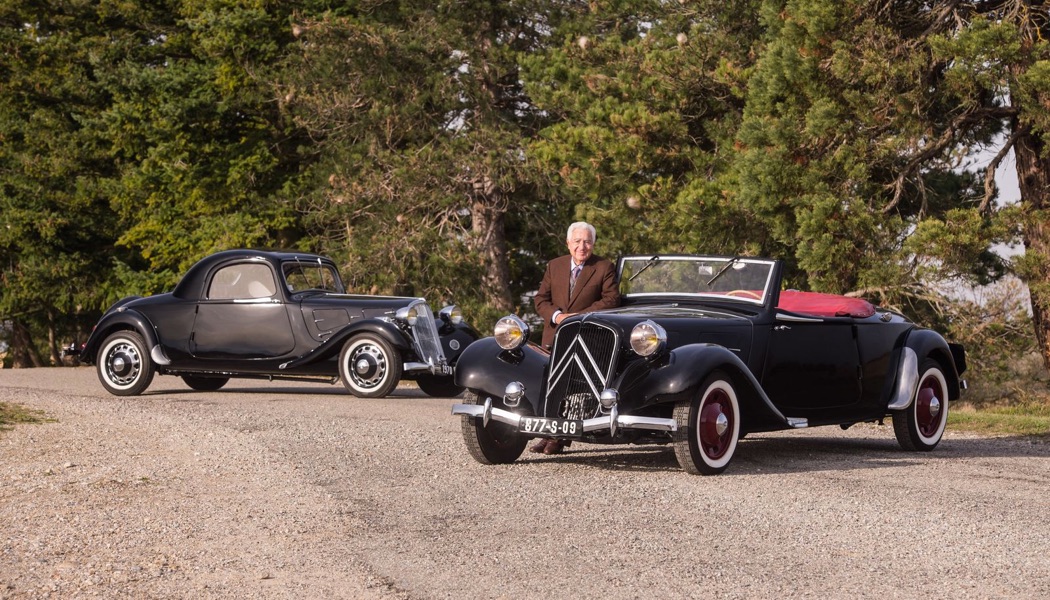 André Trigano vend ses Citroën à Rétromobile