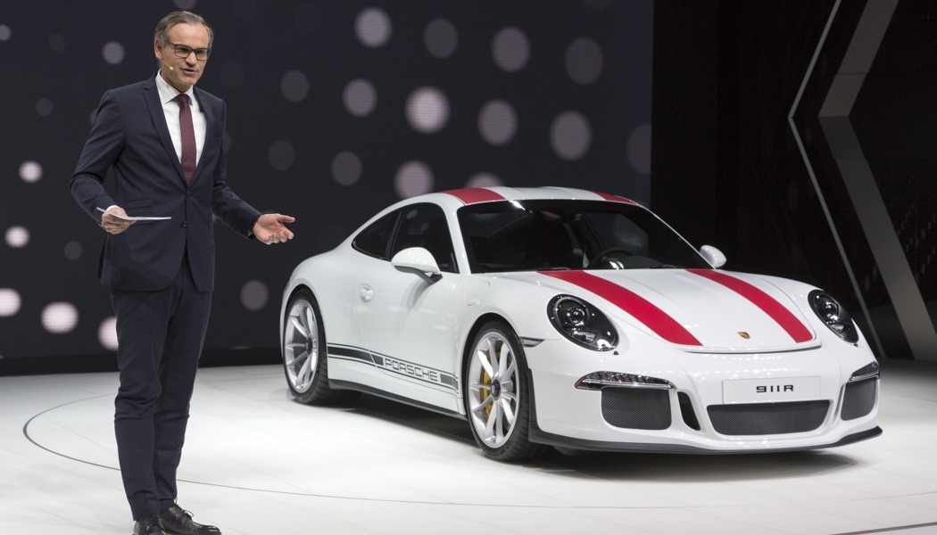 Bravo et merci Porsche ! Voici la 911 R