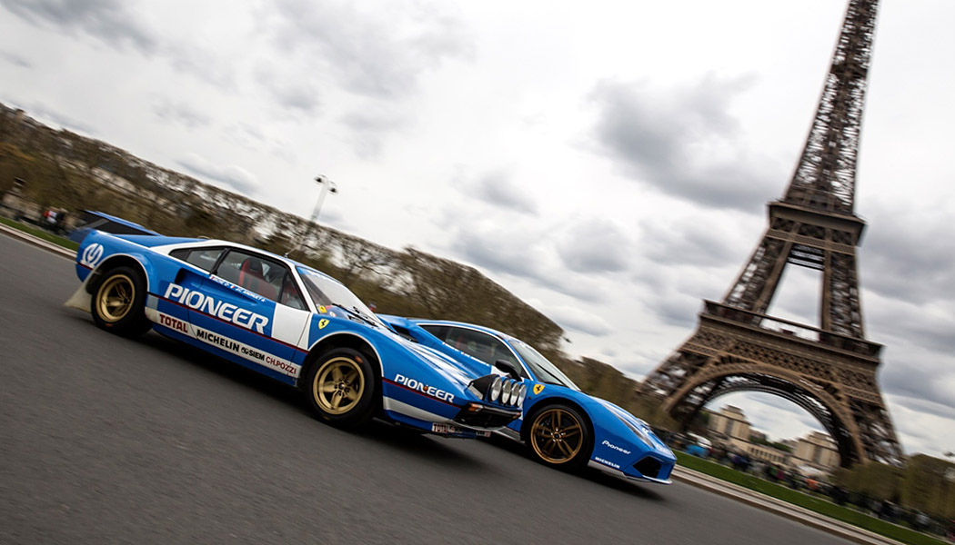 Ferrari 488 GTB & 308 GTB groupe 4, Pioneer du Tour Auto