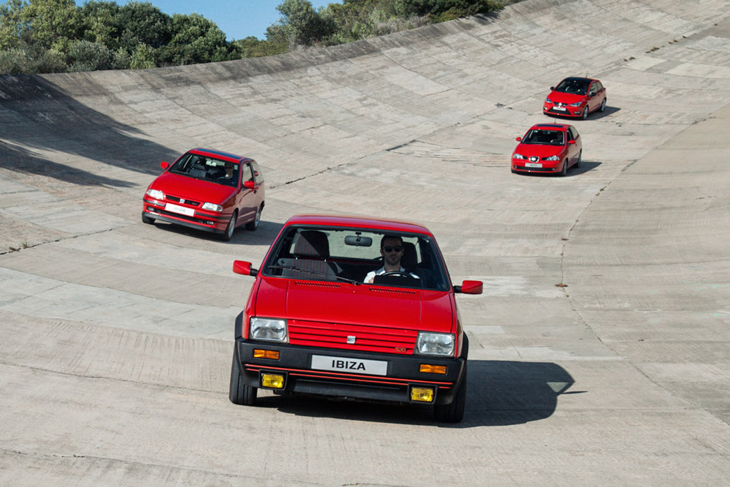 Trente-trois ans de SEAT Ibiza