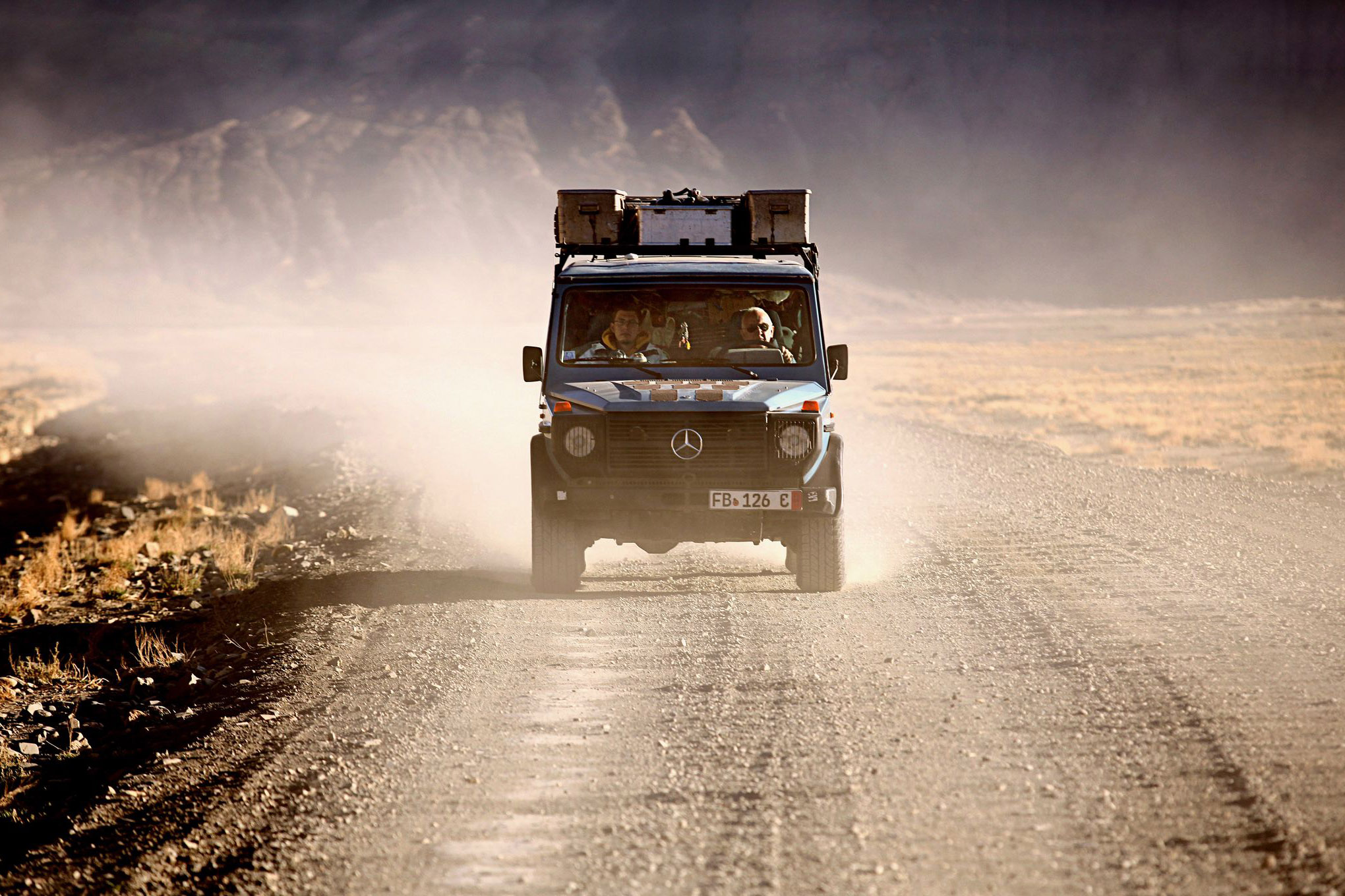 23 ans de roadtrip en Mercedes Classe G