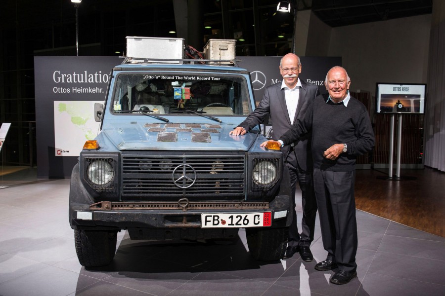 Gunther Holtorf tour du monde roadtrip 23 ans mercedes 300 gd mercedes classe g _ 17