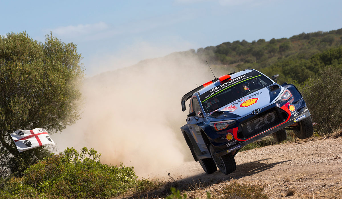 Le rallye vu du ciel