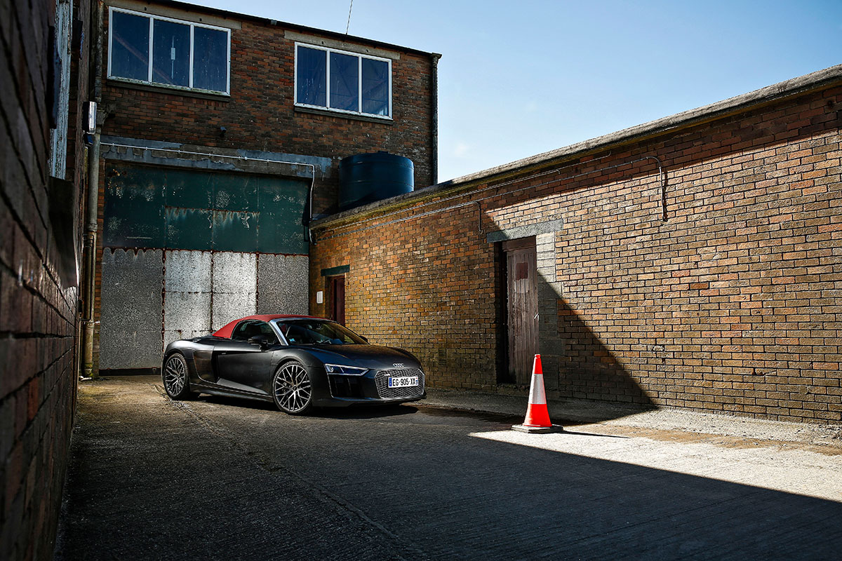 Essai Audi R8 Spyder : tout pour l’image