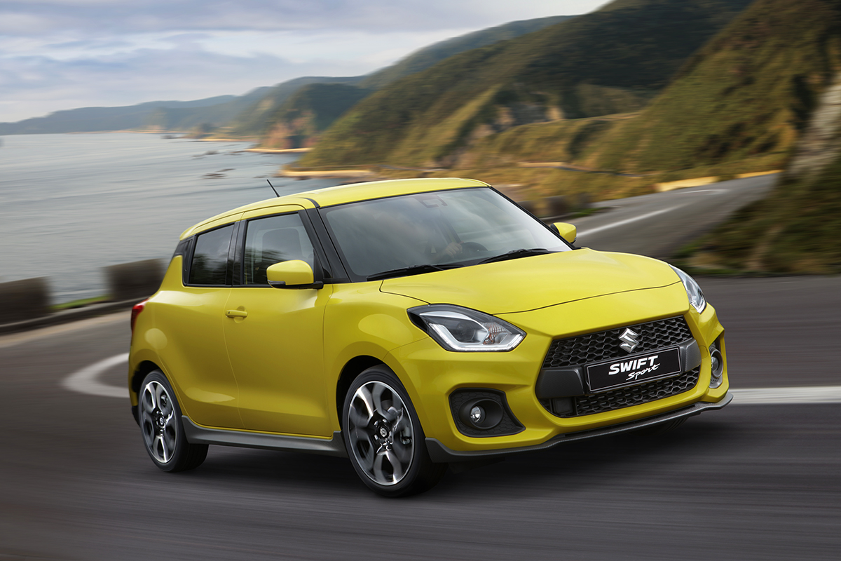 Suzuki Swift Sport : full course Yellow !