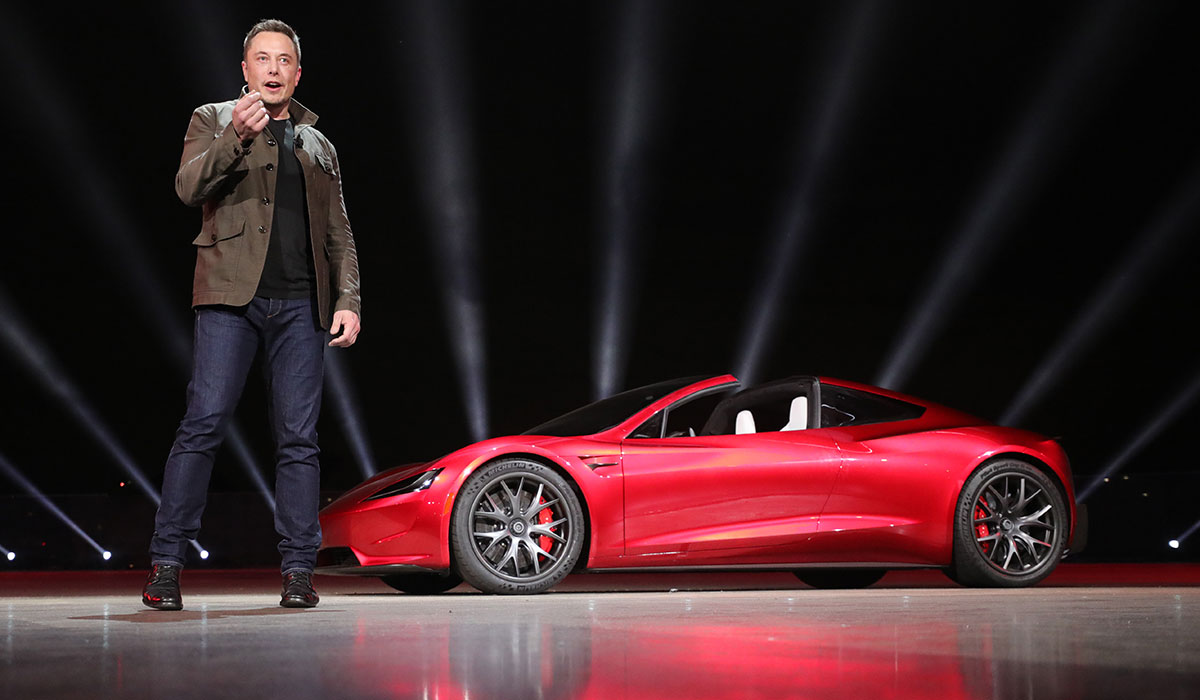 Surprise signée Elon Musk : Tesla Roadster