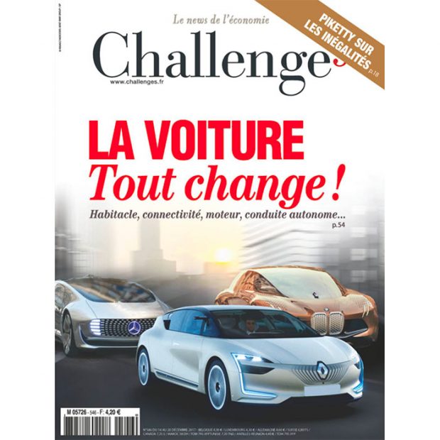 Renault en une de Challenges : quelle coïncidence !
