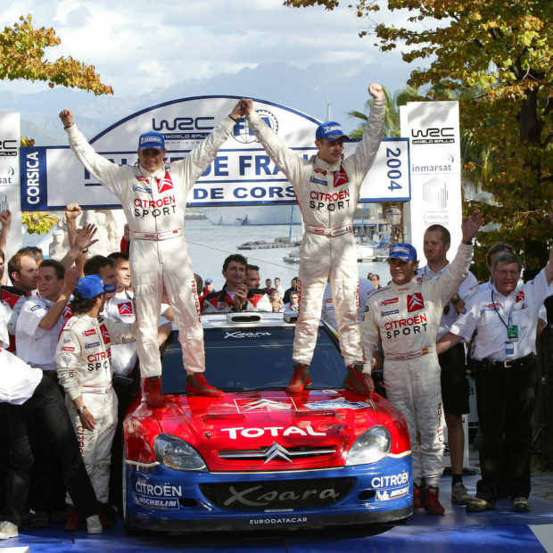 Sébastien Loeb et le Tour de Corse : 2004