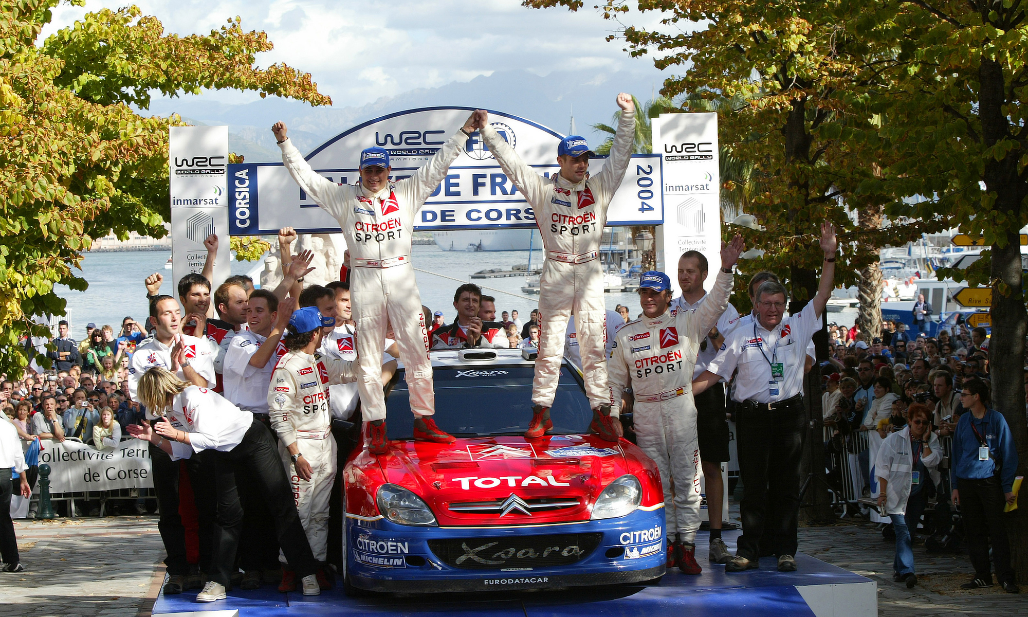 Sébastien Loeb et le Tour de Corse : 2004