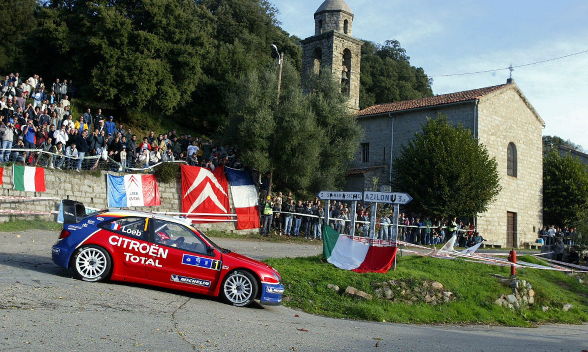 Sébastien Loeb et le Tour de Corse : 2005