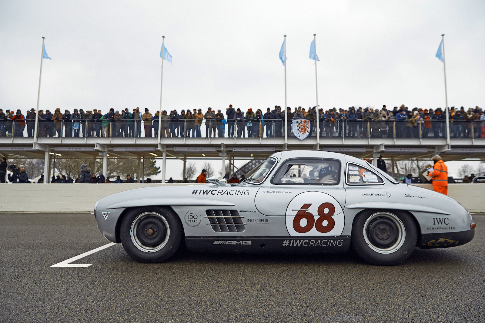 Les Mercedes 300 SL Gullwing du IWC Racing Team