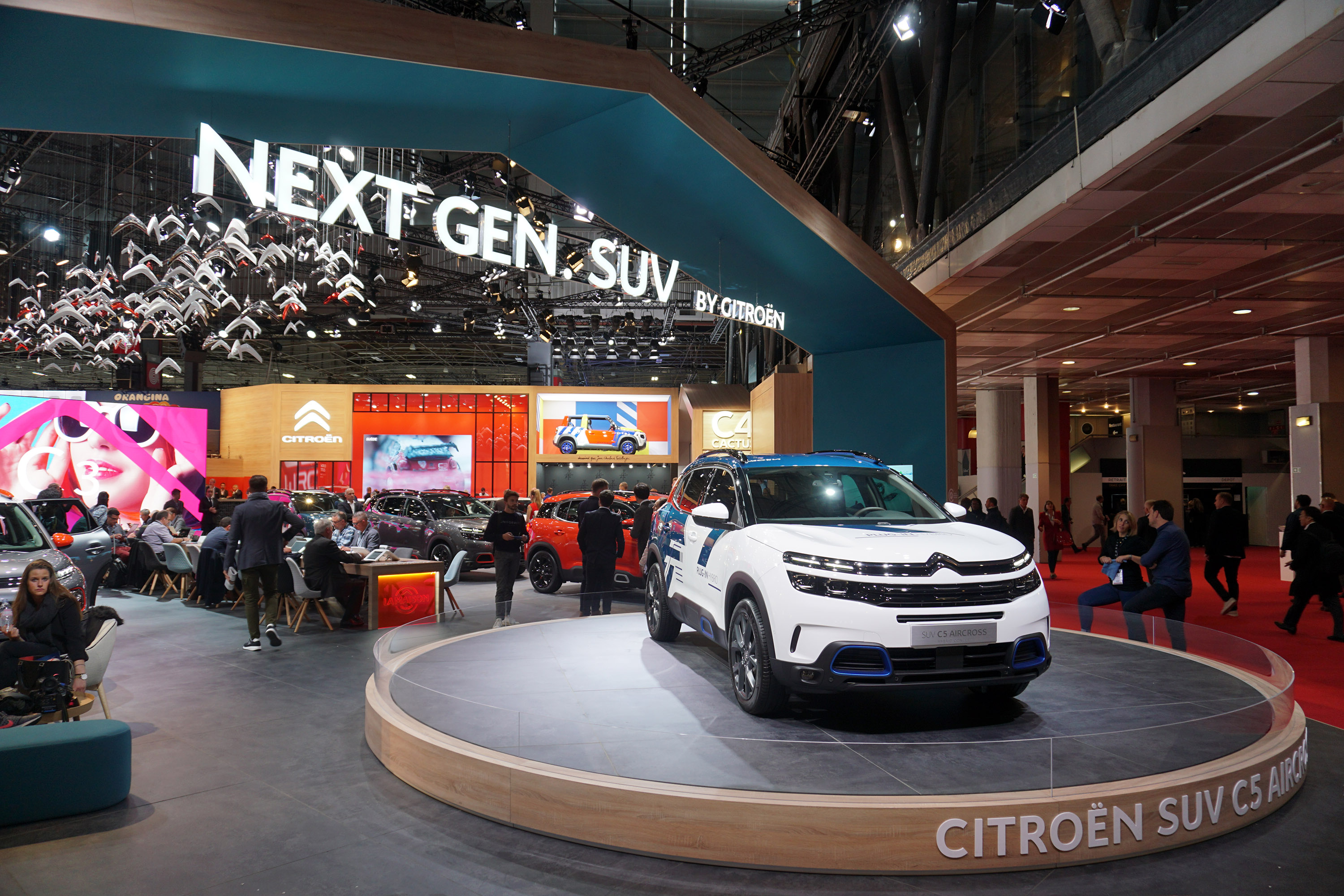 Mondial de l automobile Paris 2018 La maison Citroen 3