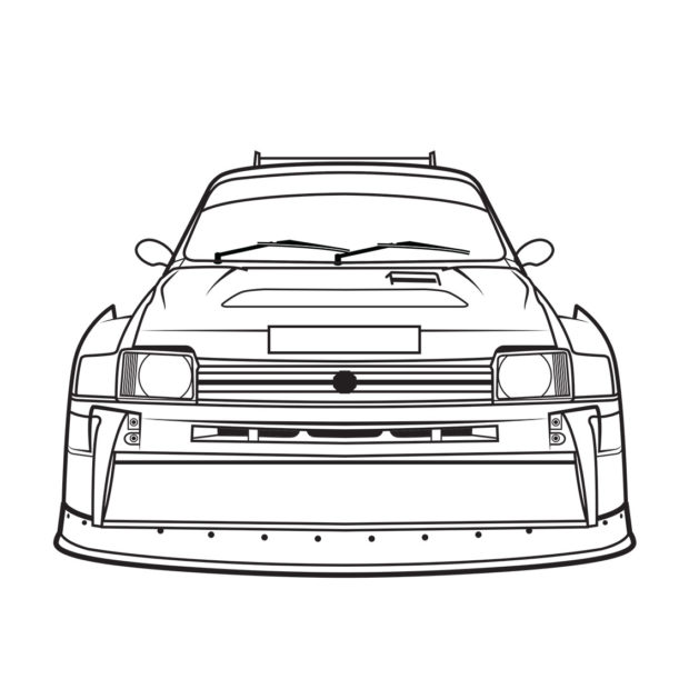 Des rallycar à colorier, par Final Tenth