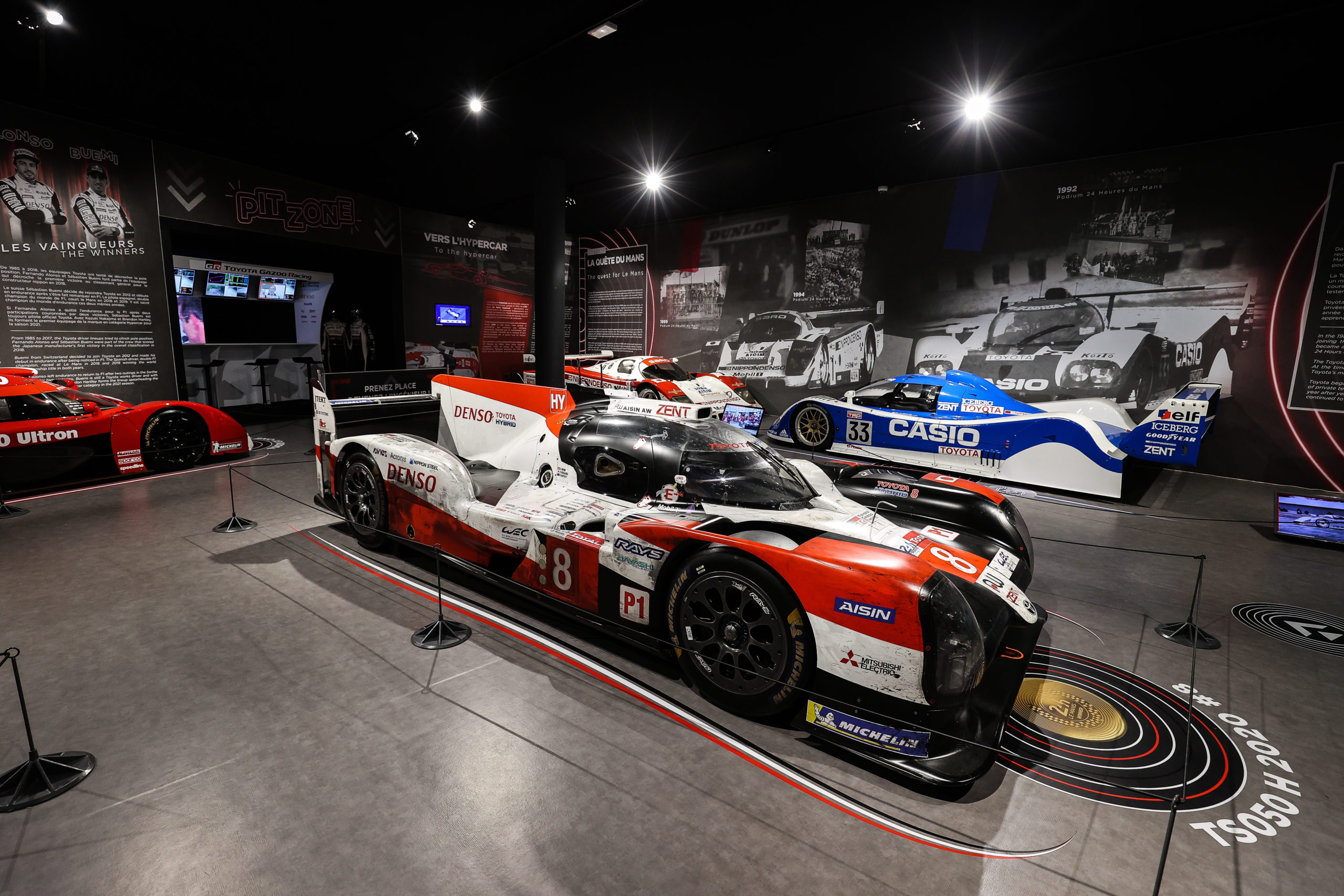 La Toyota TS050 Hybrid entre au Musée des 24 Heures du Mans