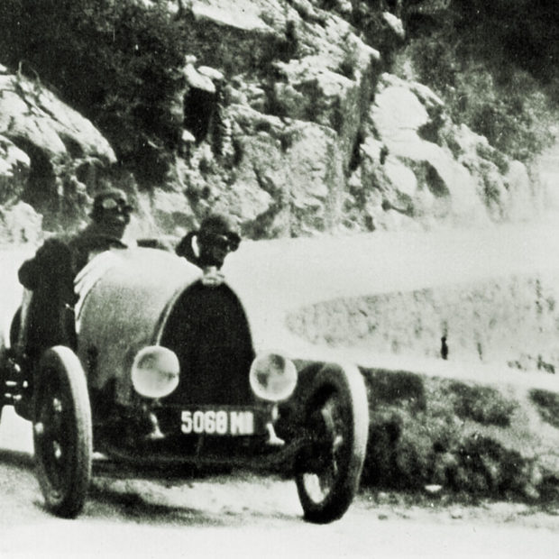 Cent ans après la première victoire de Bugatti à La Turbie