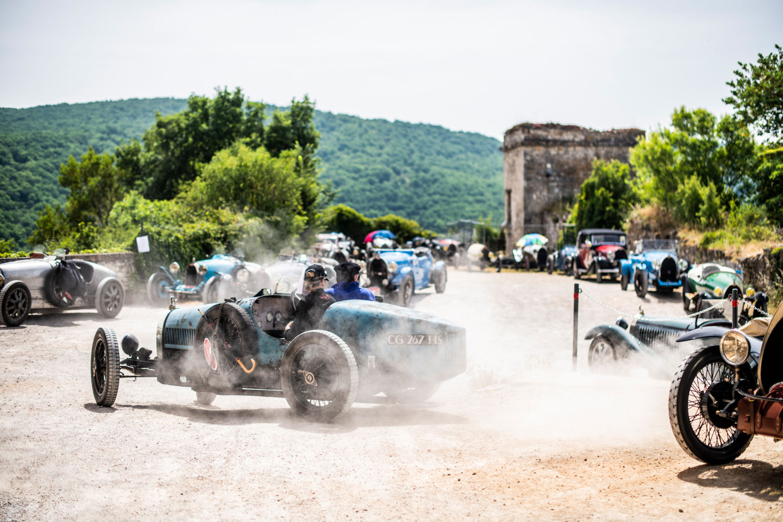 Des Bugatti partout au Rallye Bugatti 2022
