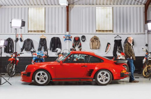 Le garage d’Harry et une Porsche 911 Turbo S