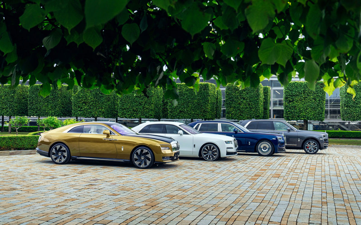 Une Rolls-Royce Spectre unique pour le Festival de Goodwood