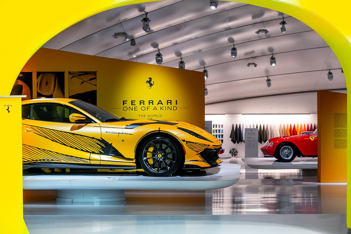 L’exposition « Ferrari One of a Kind » du Museo Enzo Ferrari inaugurée à Modène