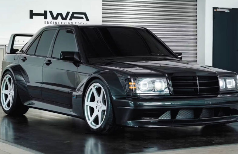 Renaissance de la Mercedes-Benz 190E Evo II par HWA : une fusion de tradition et d’innovation