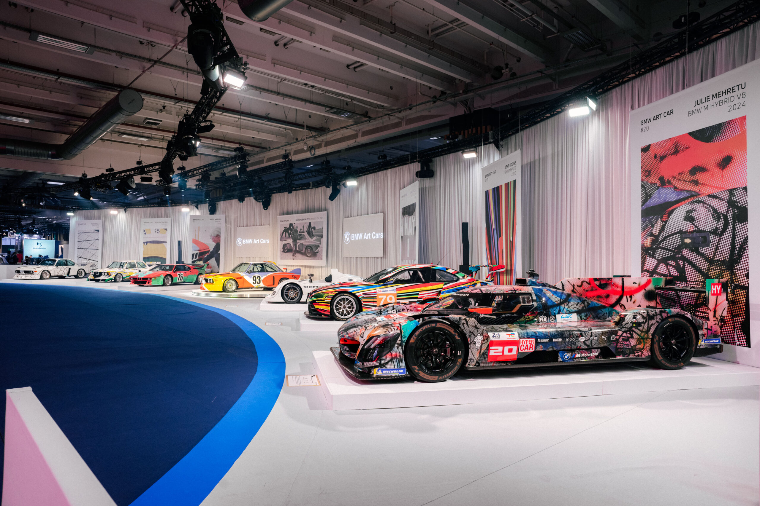 Rétromobile 2026 : Une exposition historique réunit les 7 BMW Art Cars du Mans pour un double anniversaire !