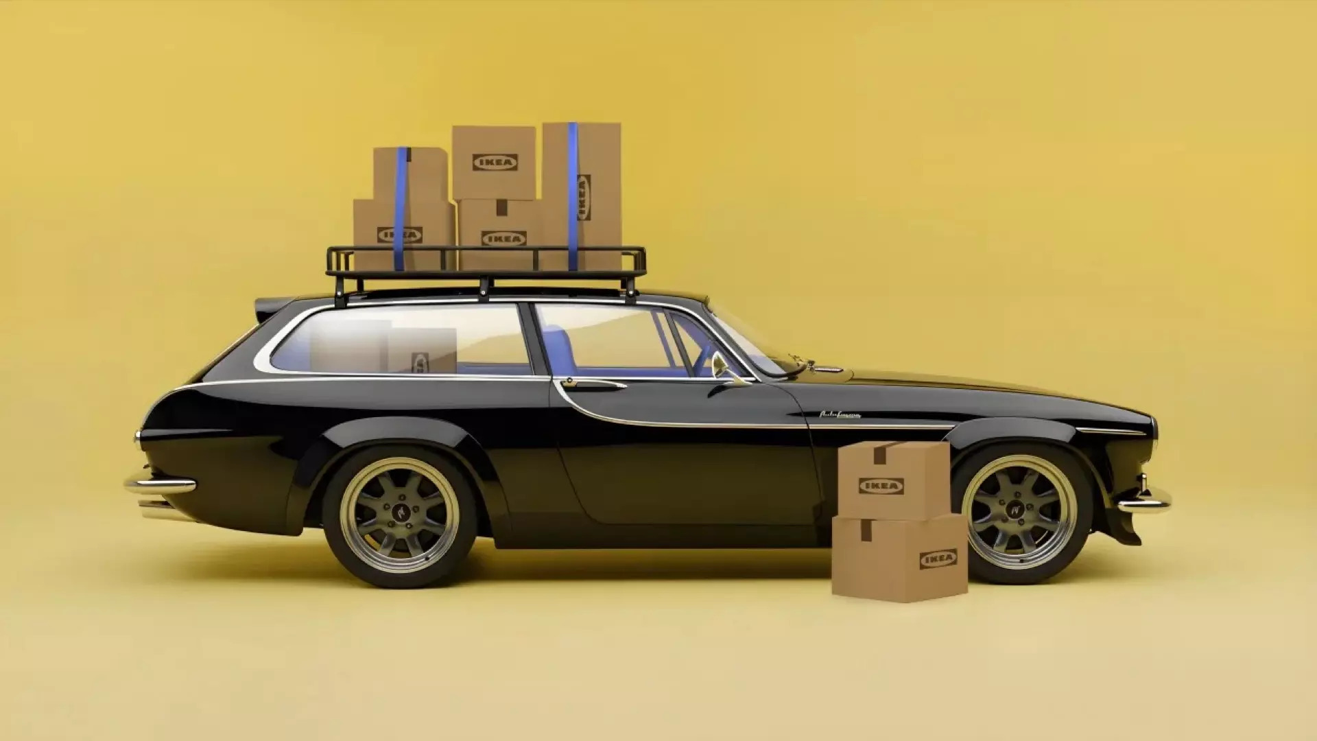 Autoforma Norrsken : La Volvo P1800 ES revient avec une cure de carbone et un 5 cylindres !