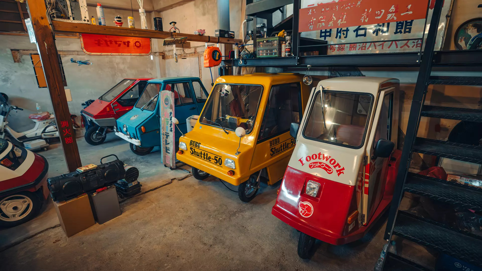 Wazuka Micro Car Museum : Le sanctuaire japonais des voitures plus petites que des Kei cars
