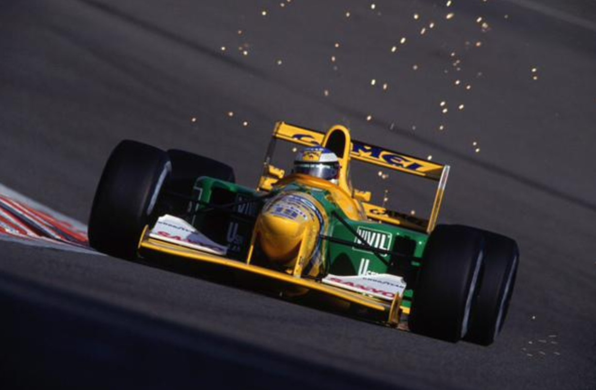 Michael Schumacher Spa-Francorchamps 1992 Benetton