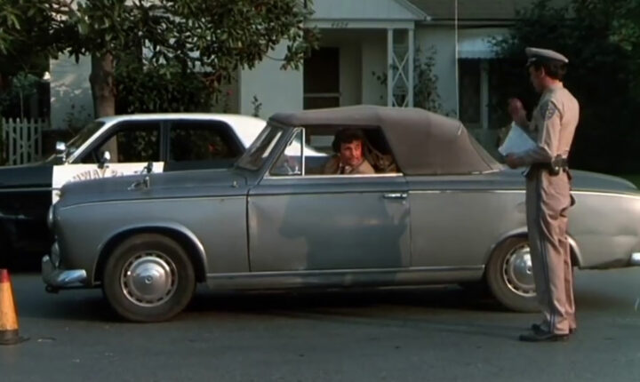 Peugeot 403 Cabriolet : L&rsquo;élégance sochalienne transformée en tas de ferraille pour Columbo