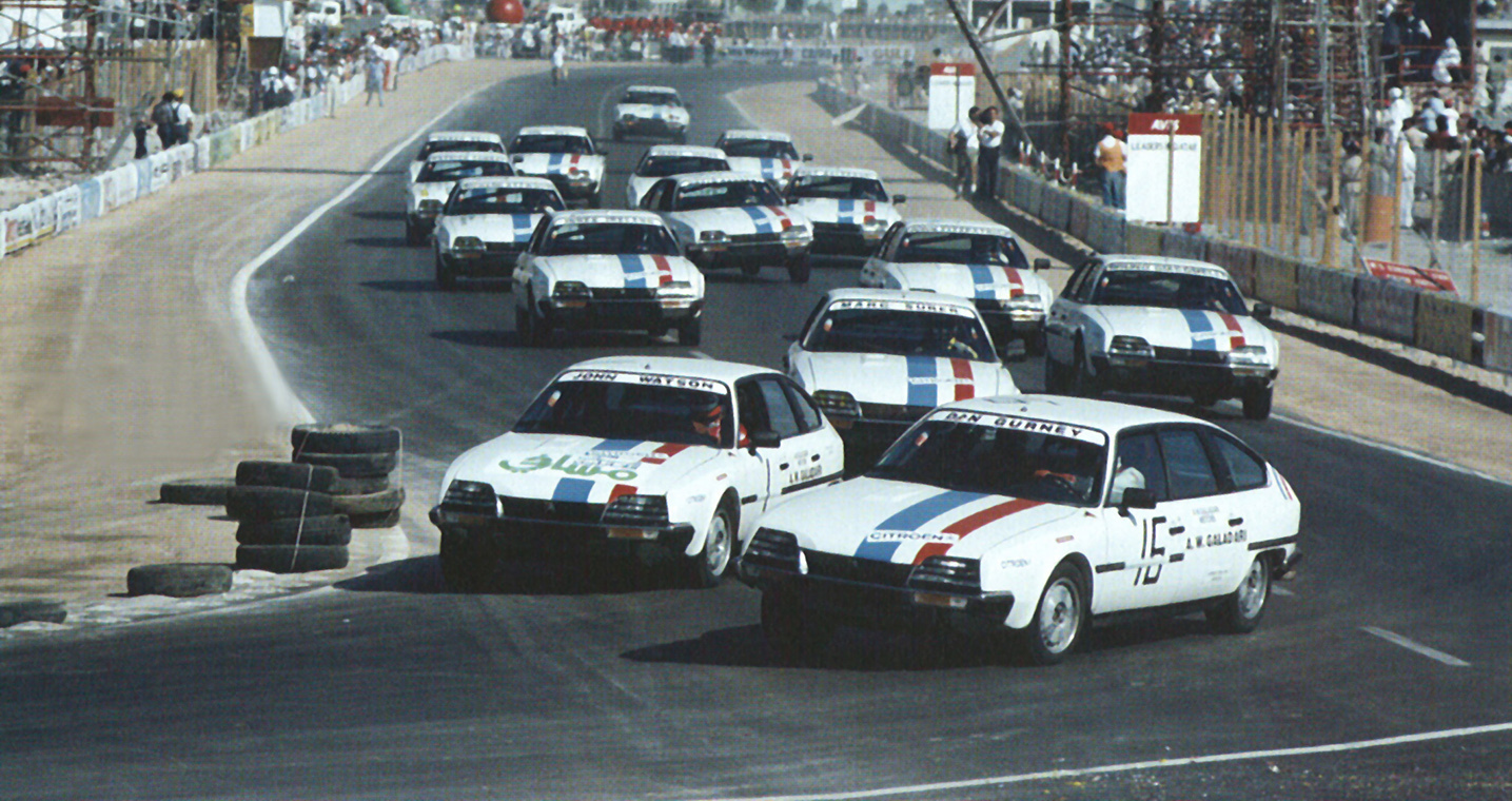 Grand Prix de Dubaï 1981 : Quand les légendes de la F1 froissaient de la Citroën CX dans le sable