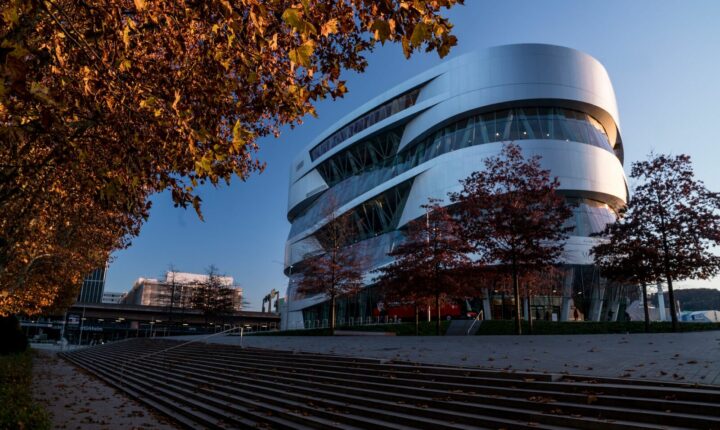 Mercedes-Benz Museum, Stuttgart.