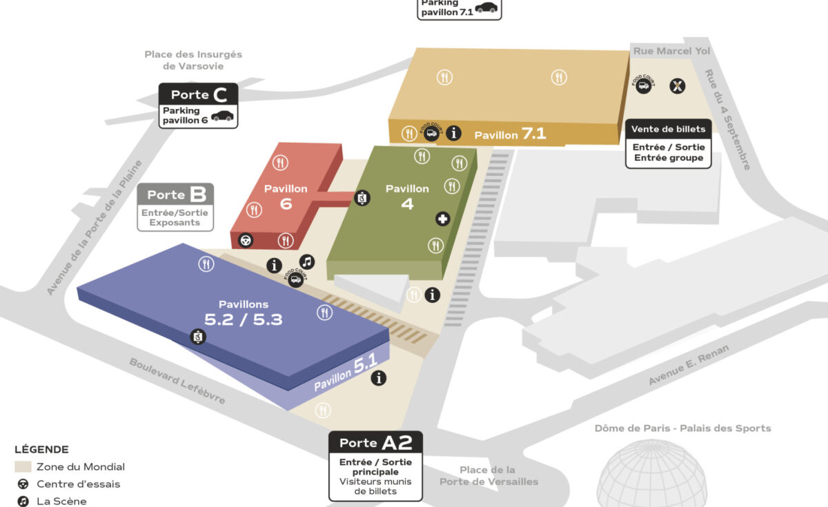 Plan Mondial Auto Paris 2026